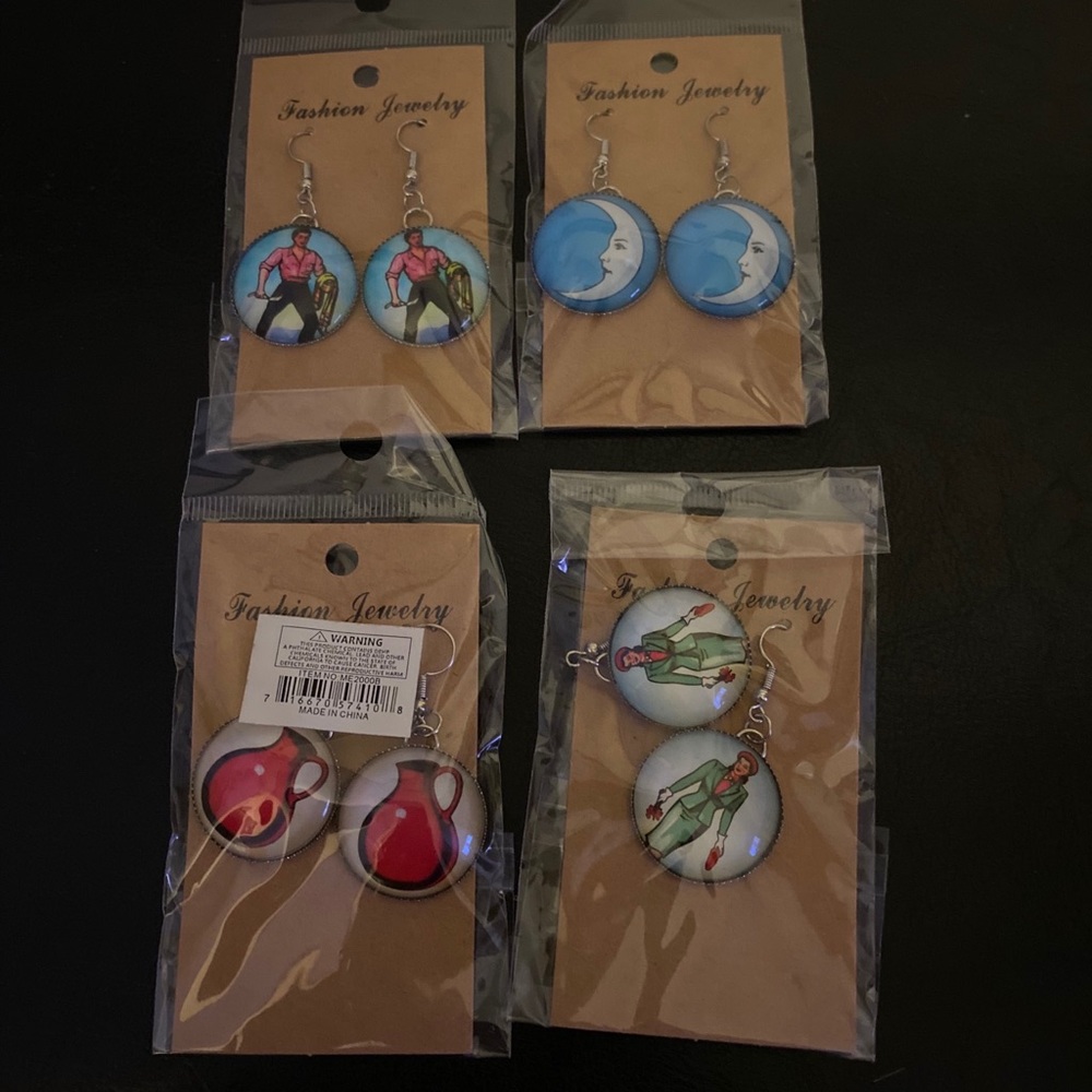 Loteria earring set